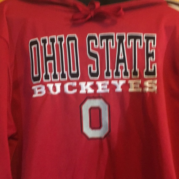 Sweatshirt in jersey black and red size LG - Picture 2 of 4